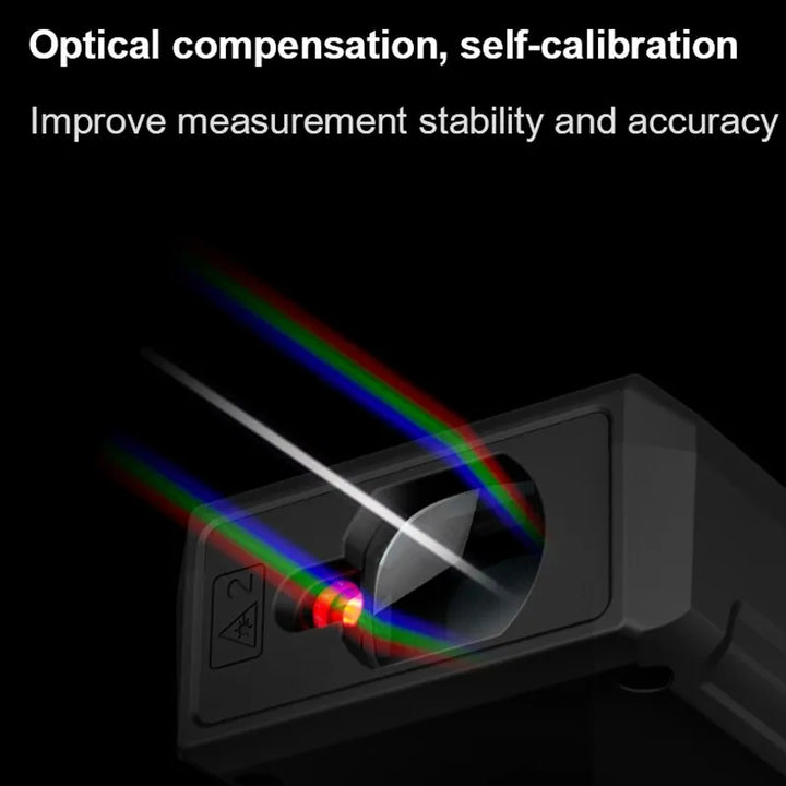 INKERSI Laser Rangefinder Digital Tape Measure 40M/70M/120m High Precision Laser Distance Meter Roulette Range Finder No Battery